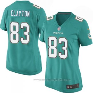 Camiseta NFL Game Mujer Miami Dolphins Clayton Verde