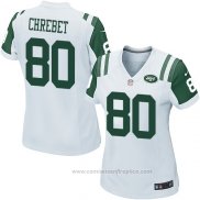 Camiseta NFL Game Mujer New York Jets Chrebet Blanco