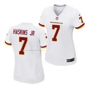 Camiseta NFL Game Mujer Washington Redskins Dwayne Haskins Jr. Blanco