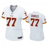 Camiseta NFL Game Mujer Washington Redskins Saahdiq Charles Blanco