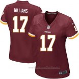 Camiseta NFL Game Mujer Washington Redskins Williams Rojo