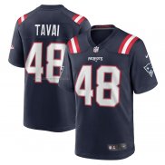 Camiseta NFL Game New England Patriots Jahlani Tavai Azul