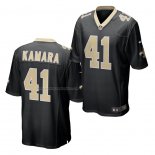 Camiseta NFL Game New Orleans Saints Alvin Kamara Negro