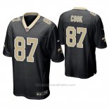 Camiseta NFL Game New Orleans Saints Jared Cook Negro