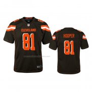 Camiseta NFL Game Nino Cleveland Browns Austin Hooper Marron