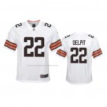 Camiseta NFL Game Nino Cleveland Browns Grant Delpit Blanco