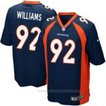 Camiseta NFL Game Nino Denver Broncos Williams Azul Oscuro