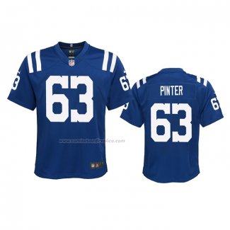 Camiseta NFL Game Nino Indianapolis Colts Danny Pinter 2020 Azul