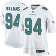 Camiseta NFL Game Nino Miami Dolphins Williams Blanco