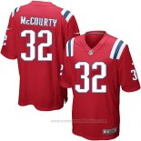 Camiseta NFL Game Nino New England Patriots Mccourty Rojo