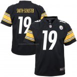 Camiseta NFL Game Nino Pittsburgh Steelers Juju Smith-Schuster Negro