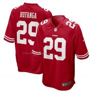 Camiseta NFL Game San Francisco 49ers Talanoa Hufanga Rojo