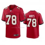 Camiseta NFL Game Tampa Bay Buccaneers Tristan Wirfs Rojo