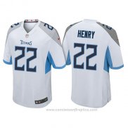 Camiseta NFL Game Tennessee Titans Derrick Henry 2018 Blanco