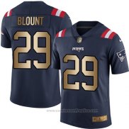 Camiseta NFL Gold Legend New England Patriots Blount Profundo Azul