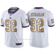 Camiseta NFL Gold Legend New York Giants Strahan Blanco