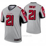 Camiseta NFL Legend Atlanta Falcons 21 Desmond Trufant Inverted Gris