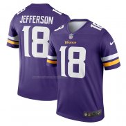 Camiseta NFL Legend Minnesota Vikings Justin Jefferson Violeta