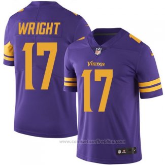 Camiseta NFL Legend Minnesota Vikings Wright Violeta