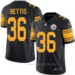 Camiseta NFL Legend Pittsburgh Steelers Bettis Negro