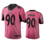 Camiseta NFL Limited Atlanta Falcons Marlon Davidson Ciudad Edition Rosa