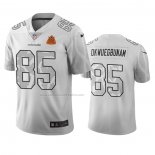 Camiseta NFL Limited Denver Broncos Albert Okwuegbunam Ciudad Edition Blanco