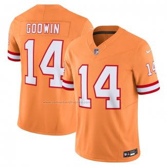 Camiseta NFL Limited Tampa Bay Buccaneers Chris Godwin Vapor F.U.S.E. Naranja