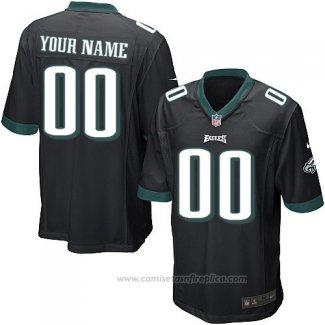 Camiseta NFL Nino Philadelphia Eagles Personalizada Negro