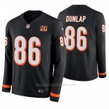 Camiseta NFL Therma Manga Larga Cincinnati Bengals Carlos Dunlap Negro