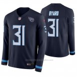 Camiseta NFL Therma Manga Larga Tennessee Titans Kevin Byard Azul