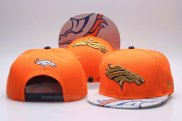 Gorra Denver Broncos Snapbacks Blanco Naranja