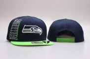 Gorra Seattle Seahawks Snapbacks Verde Azul