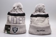 Gorro Las Vegas Raiders Beige Negro