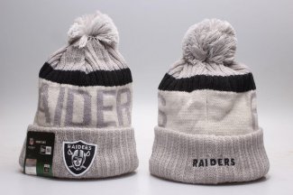 Gorro Las Vegas Raiders Beige Negro