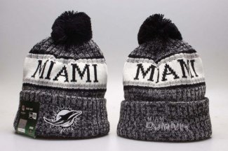 Gorro Miami Dolphins Negro Gris Blanco