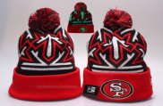 Gorro San Francisco 49ers Blanco Negro Rojo