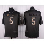 Camiseta NFL Anthracite Jacksonville Jaguars Bortles 2016 Salute To Service