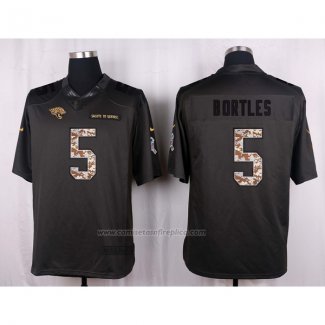 Camiseta NFL Anthracite Jacksonville Jaguars Bortles 2016 Salute To Service