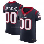 Camiseta NFL Elite Houston Texans Vapor F.U.S.E. Personalizada Azul