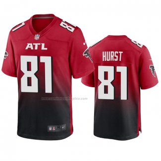 Camiseta NFL Game Atlanta Falcons Hayden Hurst 2020 Rojo