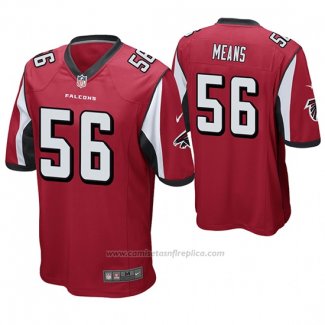 Camiseta NFL Game Atlanta Falcons Steven Means Rojo