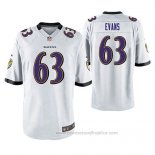 Camiseta NFL Game Baltimore Ravens Justin Evans Blanco