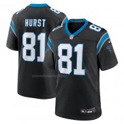 Camiseta NFL Game Carolina Panthers Hayden Hurst Negro2