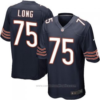 Camiseta NFL Game Chicago Bears Long Blanco Negro