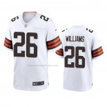 Camiseta NFL Game Cleveland Browns Greedy Williams 2020 Blanco