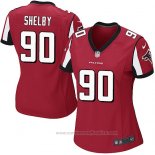 Camiseta NFL Game Mujer Atlanta Falcons Shelby Rojo