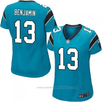 Camiseta NFL Game Mujer Carolina Panthers Benjamin Azul