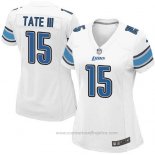 Camiseta NFL Game Mujer Detroit Lions Tate Blanco