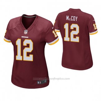 Camiseta NFL Game Mujer Washington Redskins Colt Mccoy Rojo