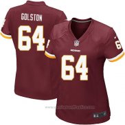 Camiseta NFL Game Mujer Washington Redskins Golston Rojo